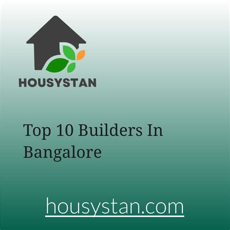 prominent builders in bangalore.